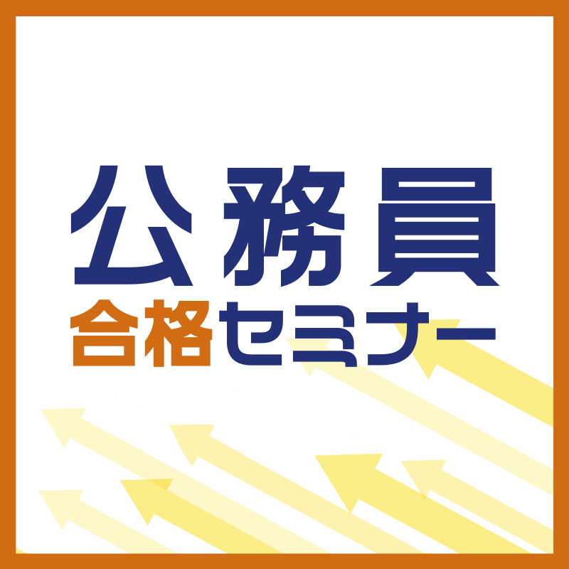 公務員合格セミナー（夏期講習）